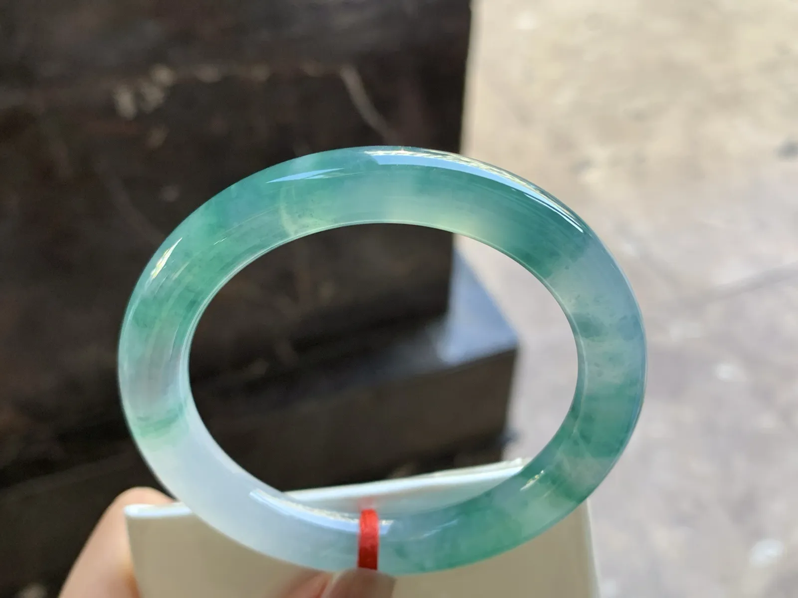 55-9.7

蓝花圆条手镯^_^种水足 鲜艳