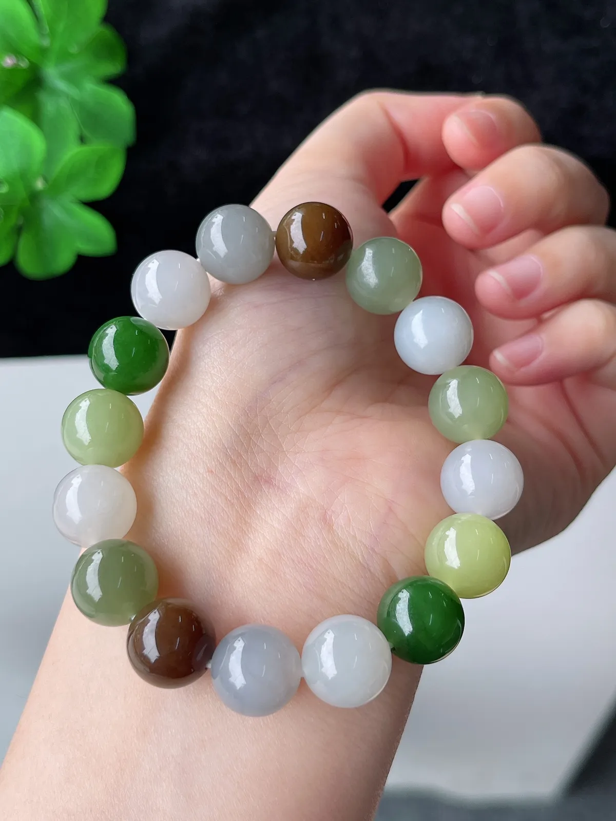 和田玉多宝手串12mm