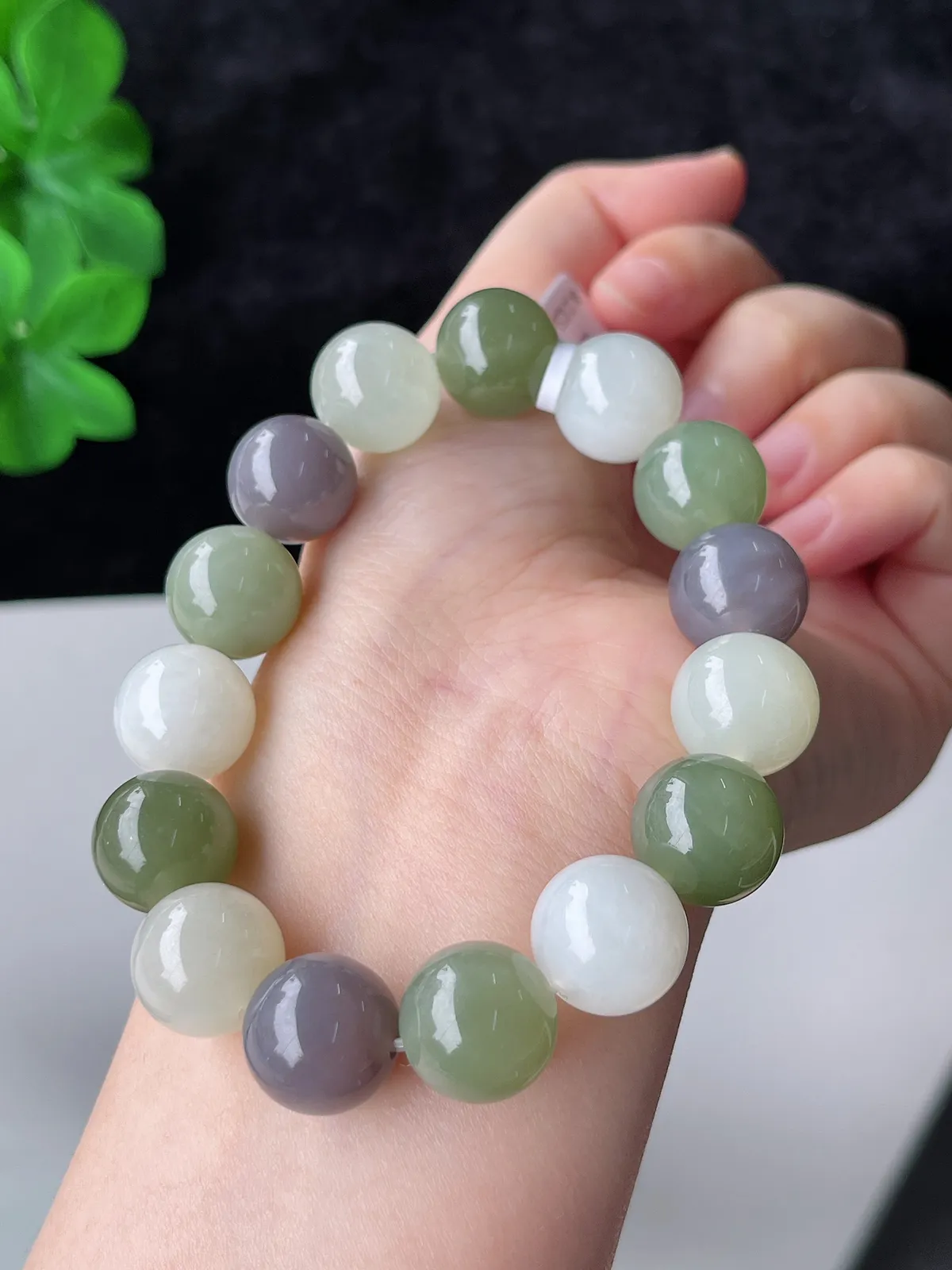 和田玉多宝手串14mm