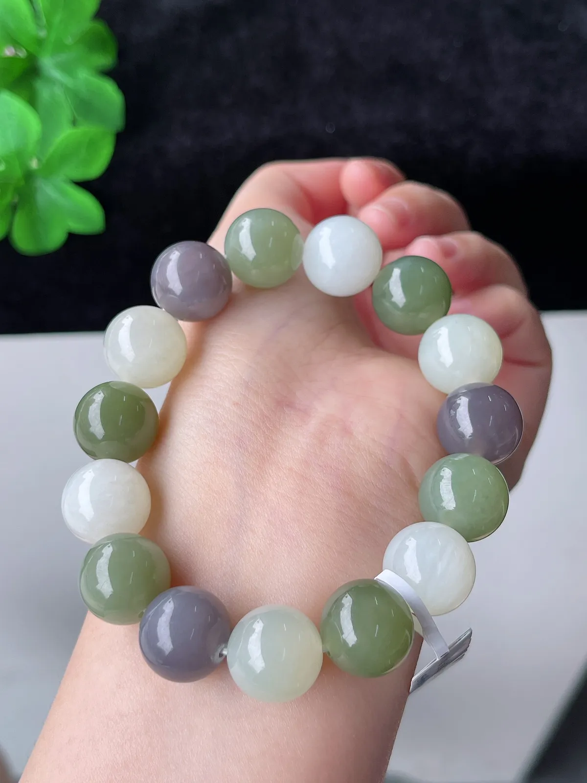 和田玉多宝手串14mm