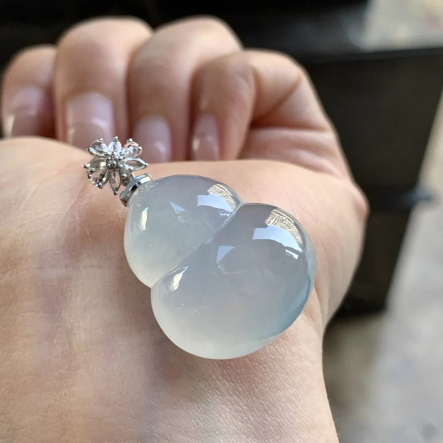 金扣冰葫芦^_^饱满 种水足