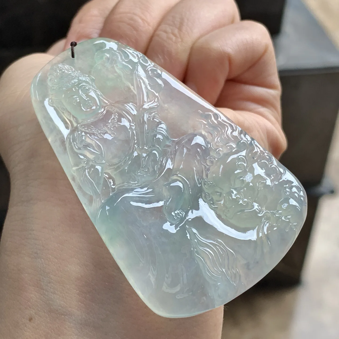 冰蓝文殊菩萨^_^冰透