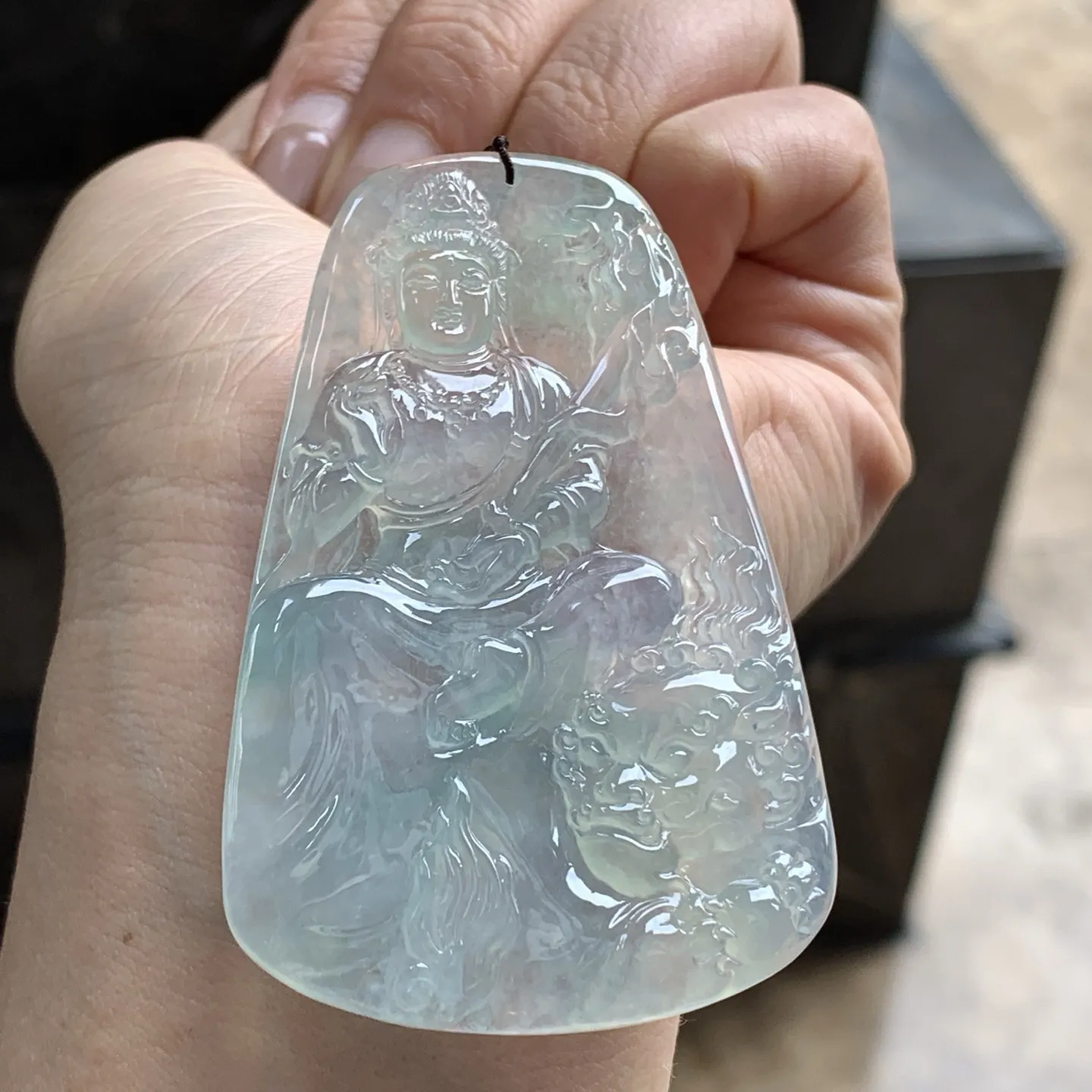 冰蓝文殊菩萨^_^冰透