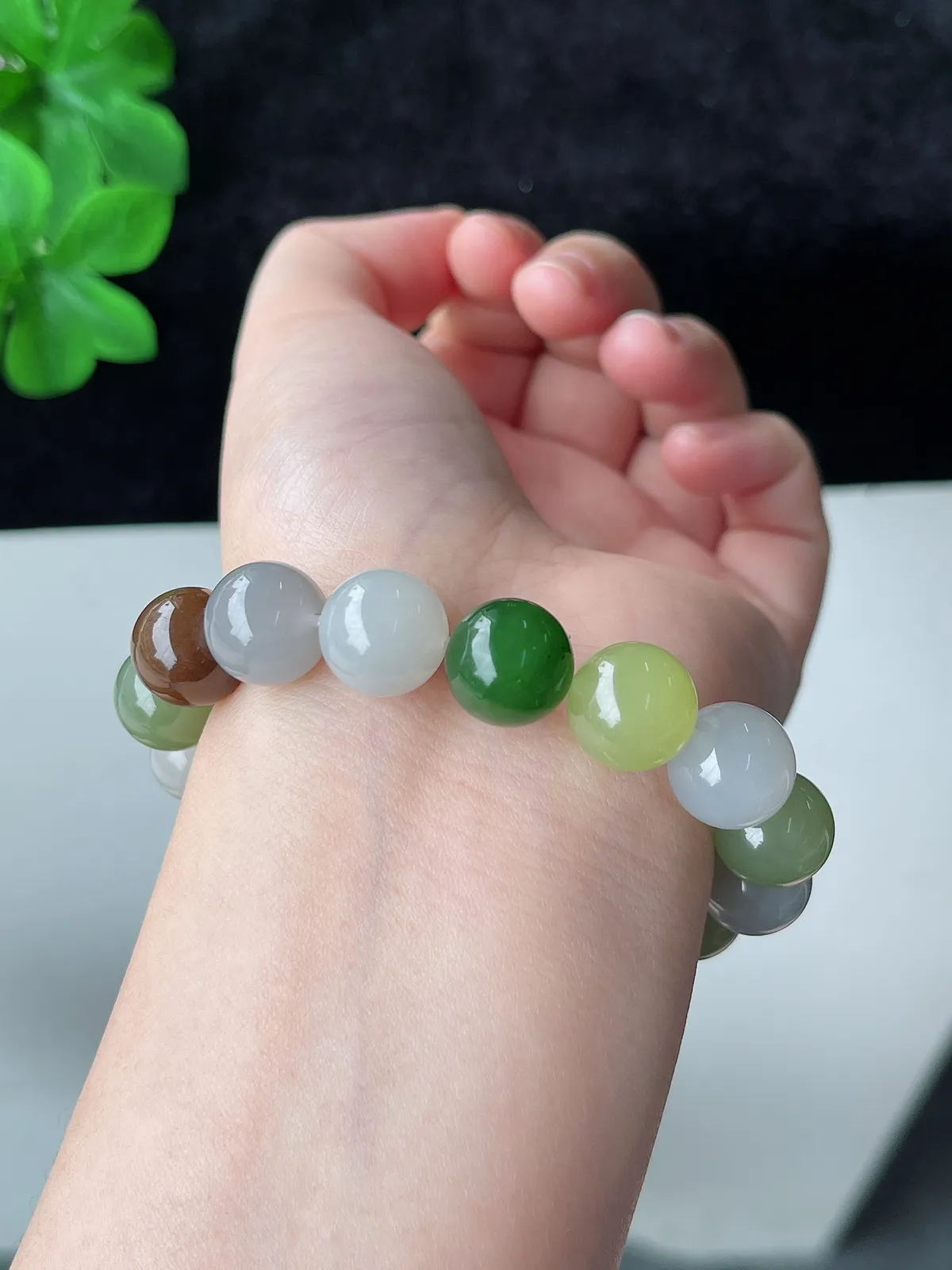 和田玉多宝手串12mm