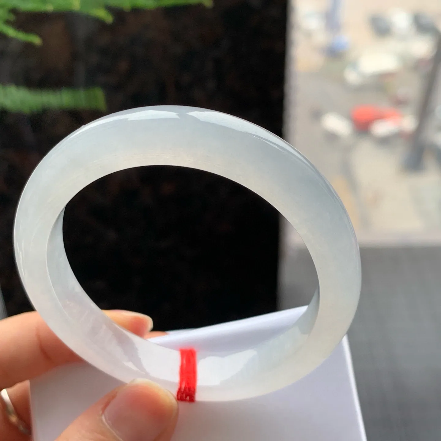 贵妃高冰白月光 无瑕 尺寸:56.4/50.1/10.2/7.2 种水好