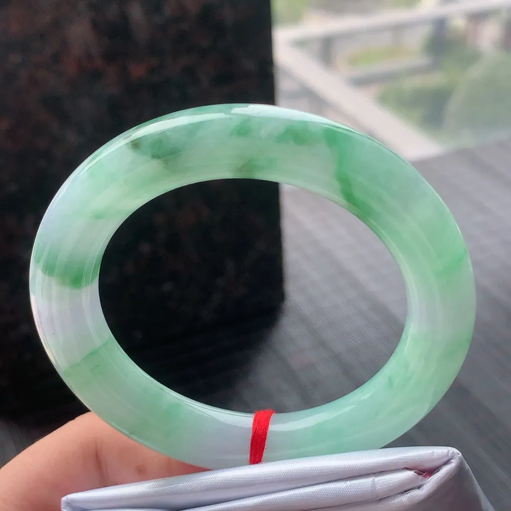 圆条冰飘花淡淡紫 微细线 尺寸:56.1/11.5 花美