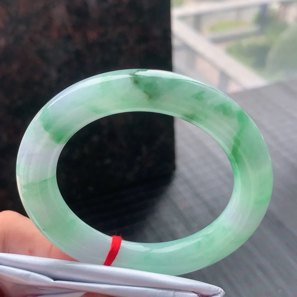 圆条冰飘花淡淡紫 微细线 尺寸:56.1/11.5 花美