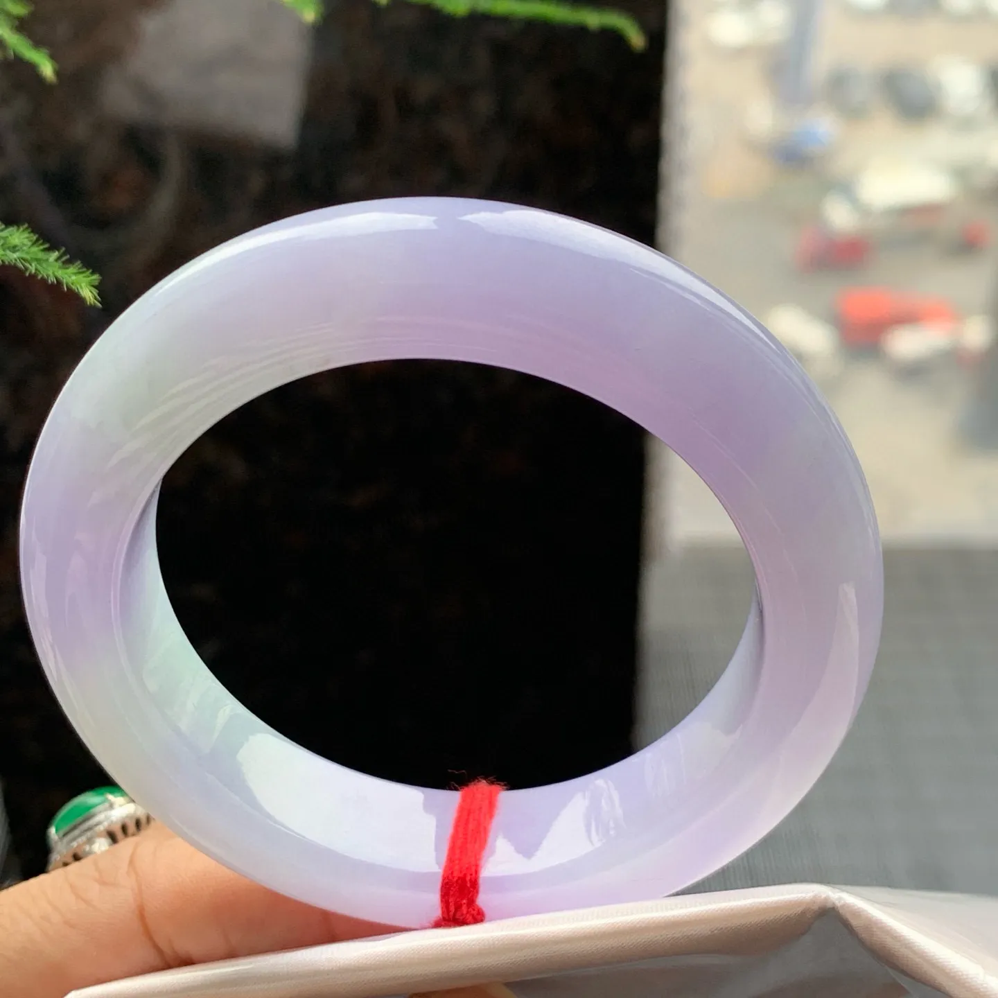 正圈冰紫罗兰 无瑕 尺寸:55.1/14/10.4 超美