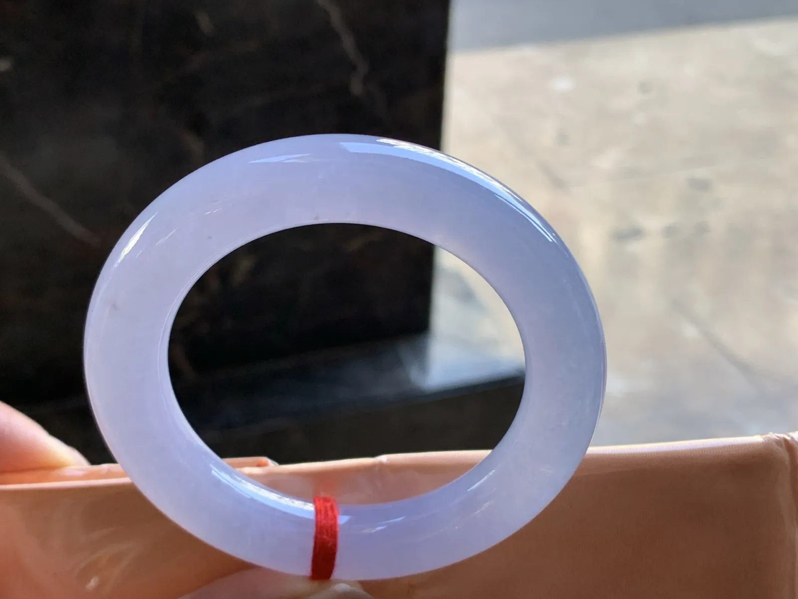 57-12.5

冰紫罗兰圆条手镯^_^冰透