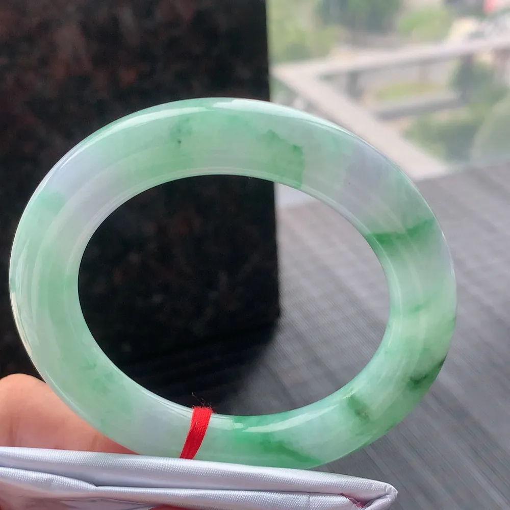 圆条冰飘花淡淡紫 微细线 尺寸:56.1/11.5 花美