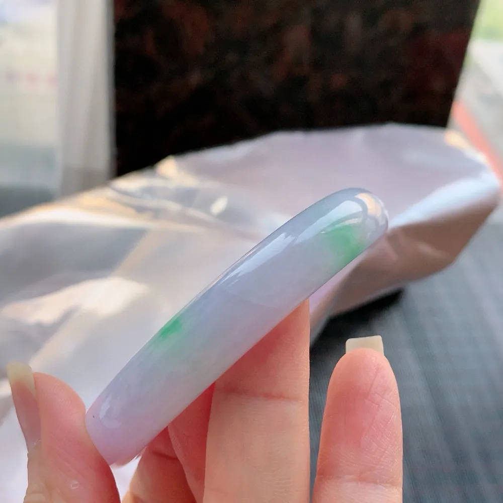 圆条冰春彩 微细纹 尺寸:56.3/8.1 超美