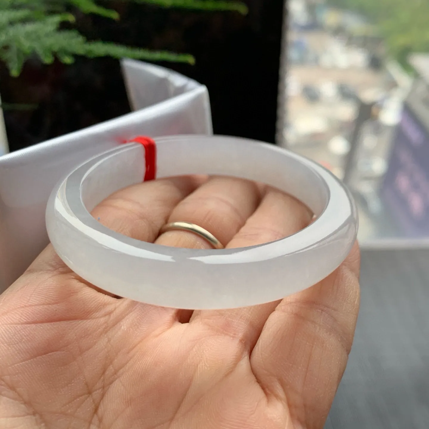 贵妃高冰白月光 无瑕 尺寸:56.4/50.1/10.2/7.2 种水好