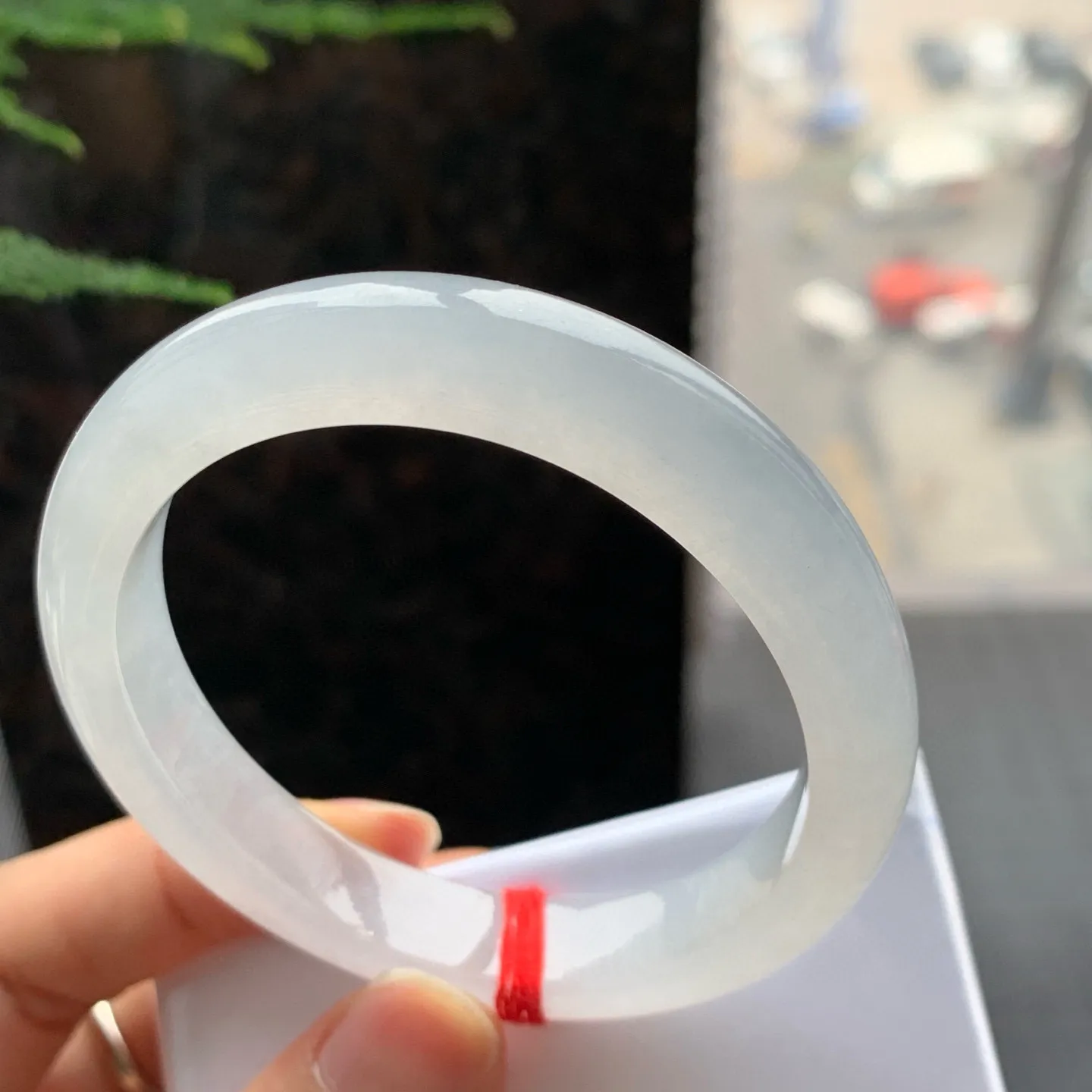 贵妃高冰白月光 无瑕 尺寸:56.4/50.1/10.2/7.2 种水好