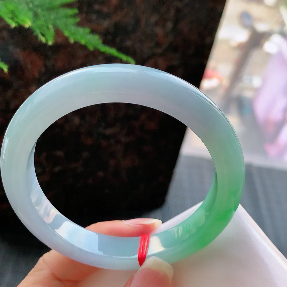 正圈冰春彩 无瑕 尺寸:60.7/11.7/9.3 色好 大圈口🥰🥰