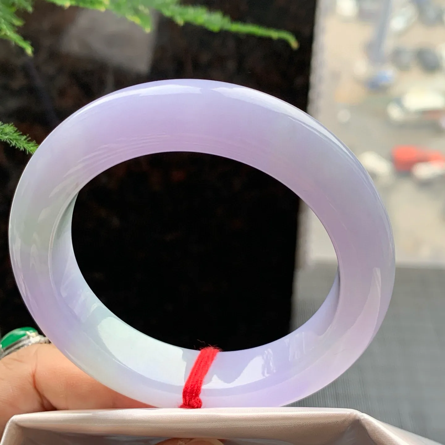 正圈冰紫罗兰 无瑕 尺寸:55.1/14/10.4 超美