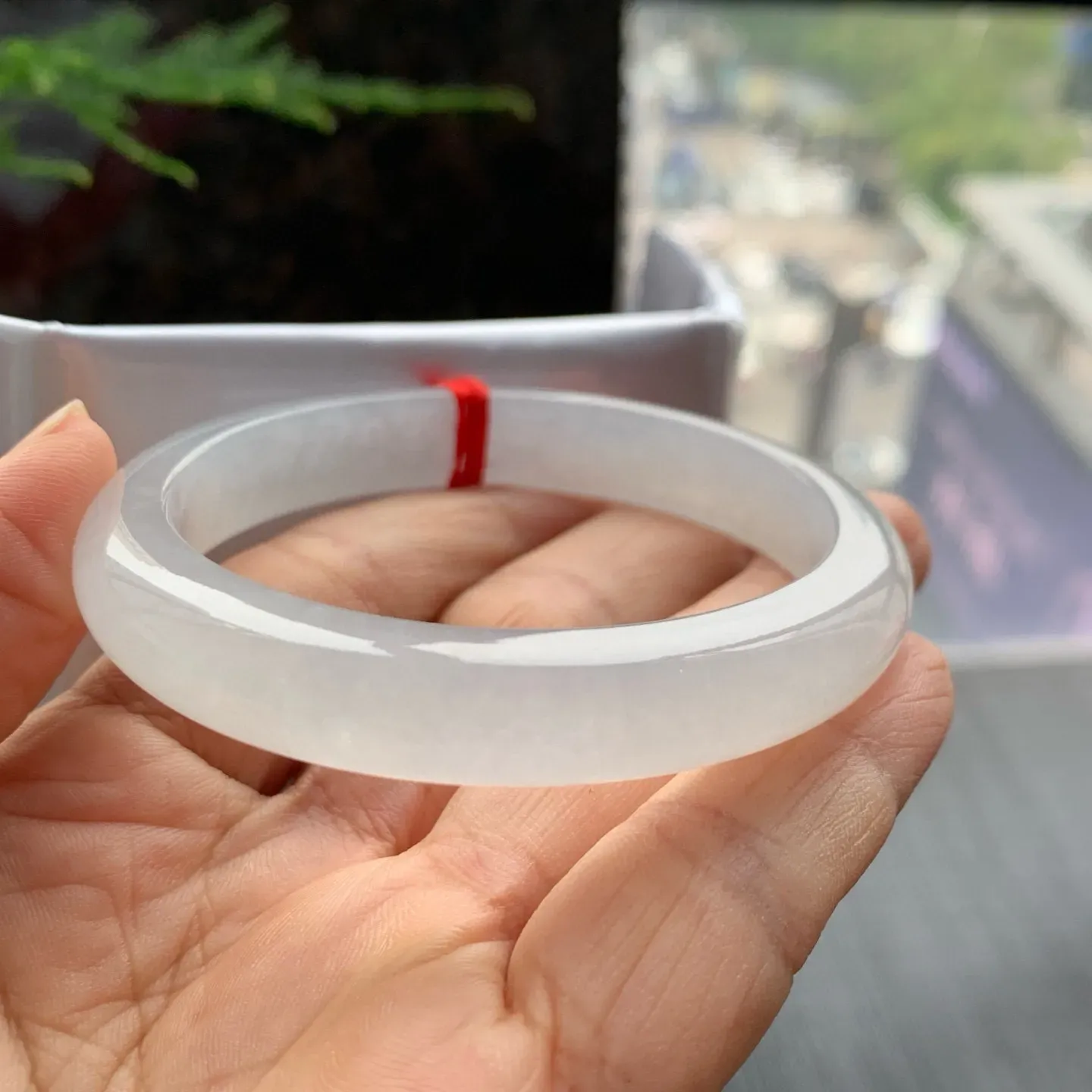 贵妃高冰白月光 无瑕 尺寸:56.4/50.1/10.2/7.2 种水好