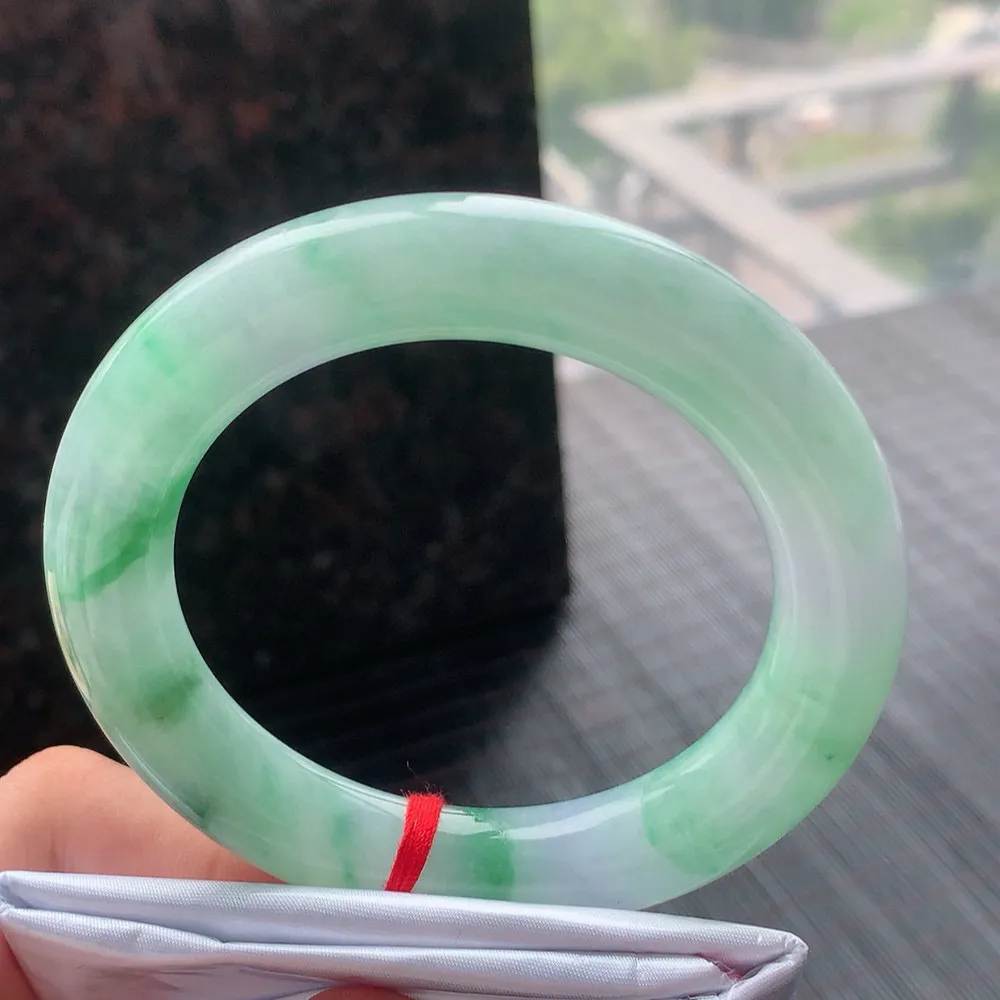 圆条冰飘花淡淡紫 微细线 尺寸:56.1/11.5 花美