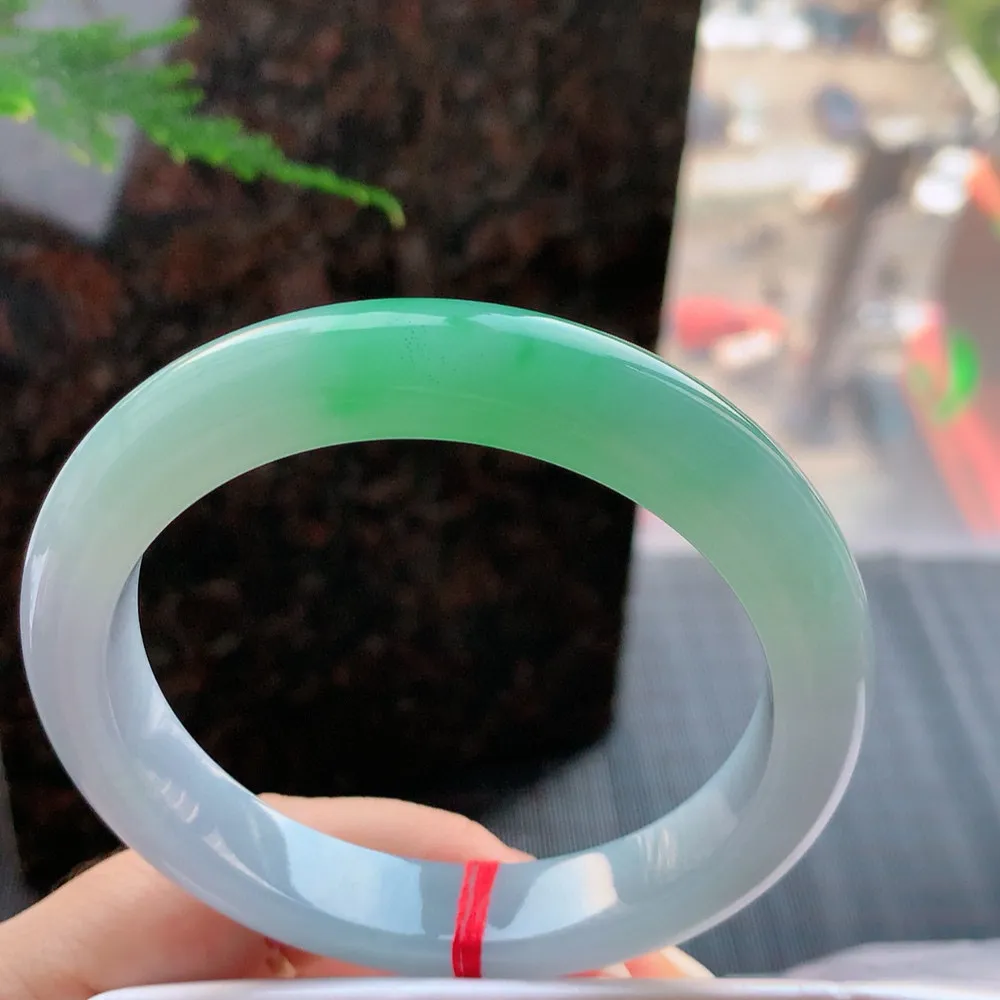 正圈冰春彩 无瑕 尺寸:60.7/11.7/9.3 色好 大圈口🥰🥰