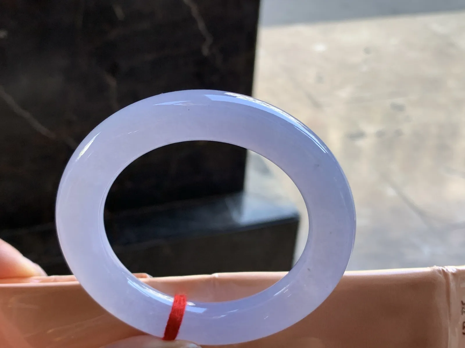 57-12.5

冰紫罗兰圆条手镯^_^冰透