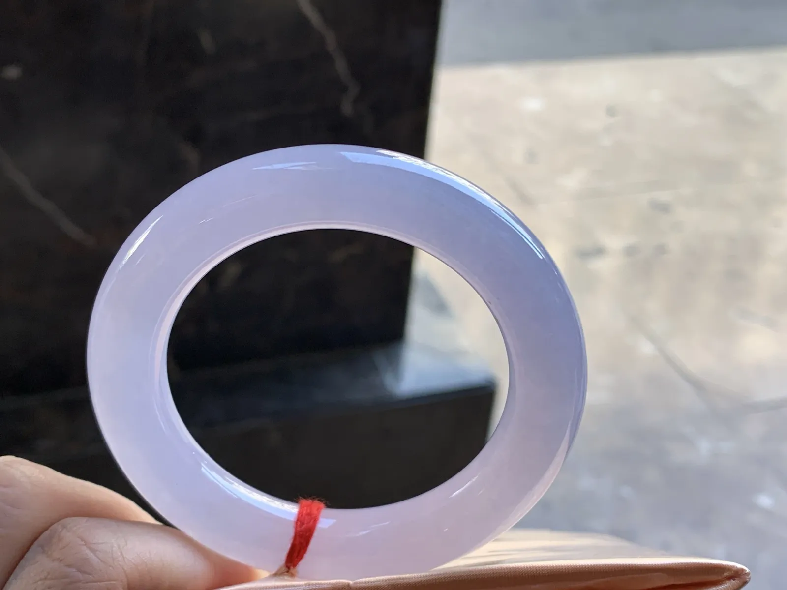 57-12.5

冰紫罗兰圆条手镯^_^冰透