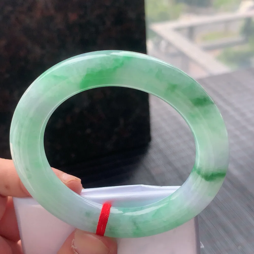 圆条冰飘花淡淡紫 微细线 尺寸:56.1/11.5 花美