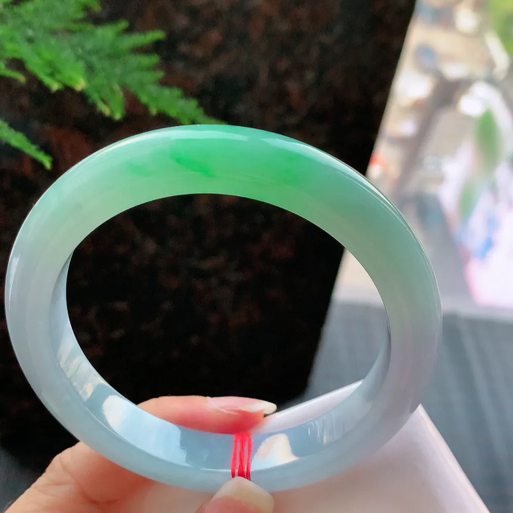 正圈冰春彩 无瑕 尺寸:60.7/11.7/9.3 色好 大圈口🥰🥰