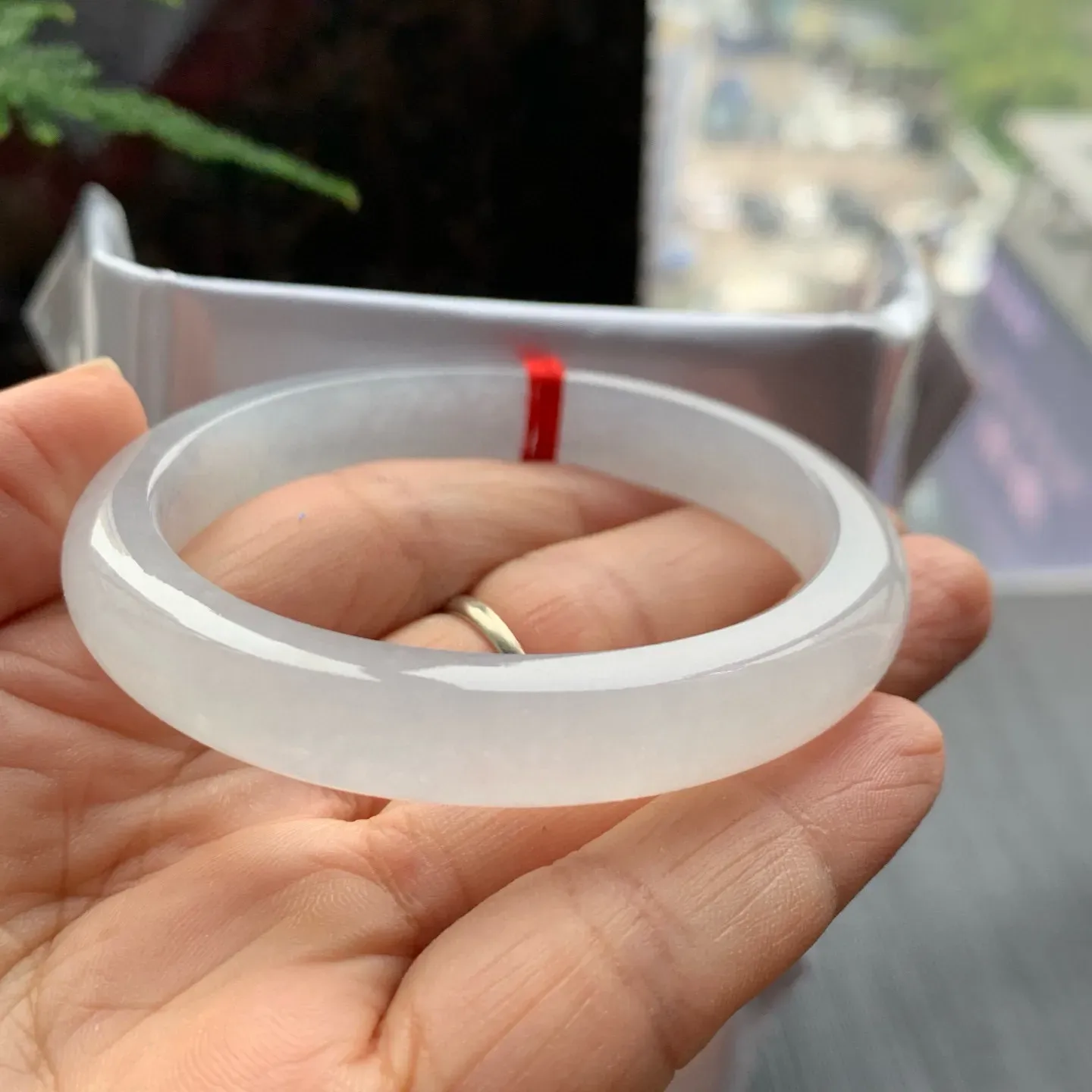 贵妃高冰白月光 无瑕 尺寸:56.4/50.1/10.2/7.2 种水好