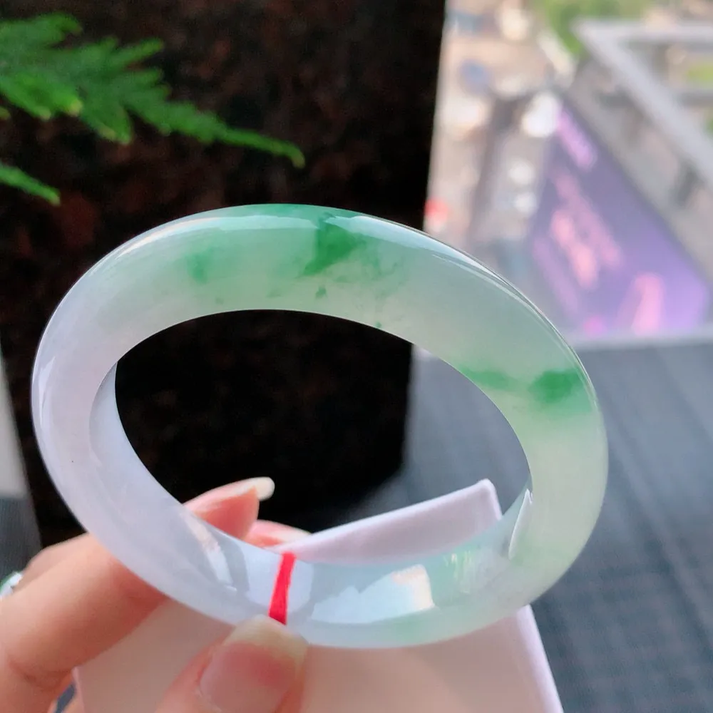 正圈高冰春彩 无瑕 尺寸:56.7/11.7/9.1 种色俱佳