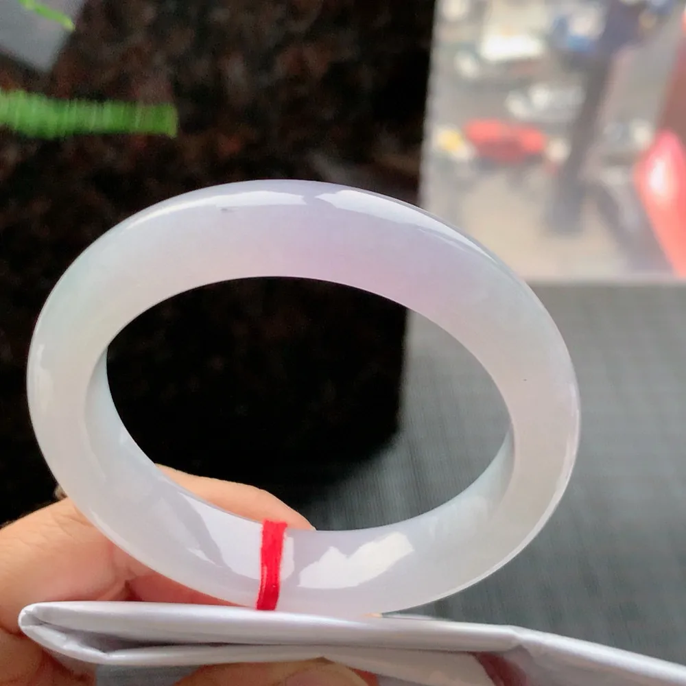 正圈高冰紫罗兰 无瑕 尺寸:56.6/13/9 种色兼备