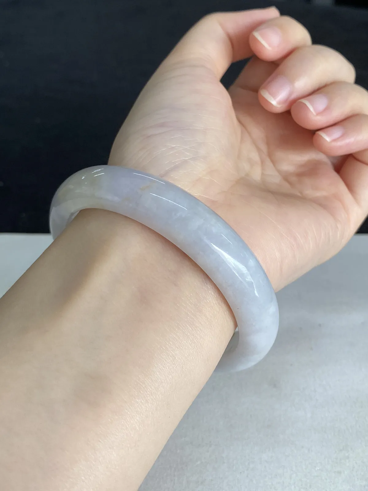 正圈58.2圈口，翡翠手镯