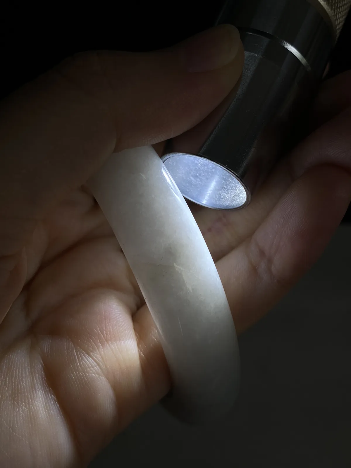 正圈58.2圈口，翡翠手镯