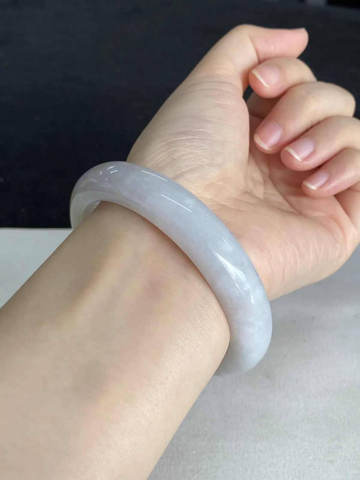 正圈58.2圈口，翡翠手镯