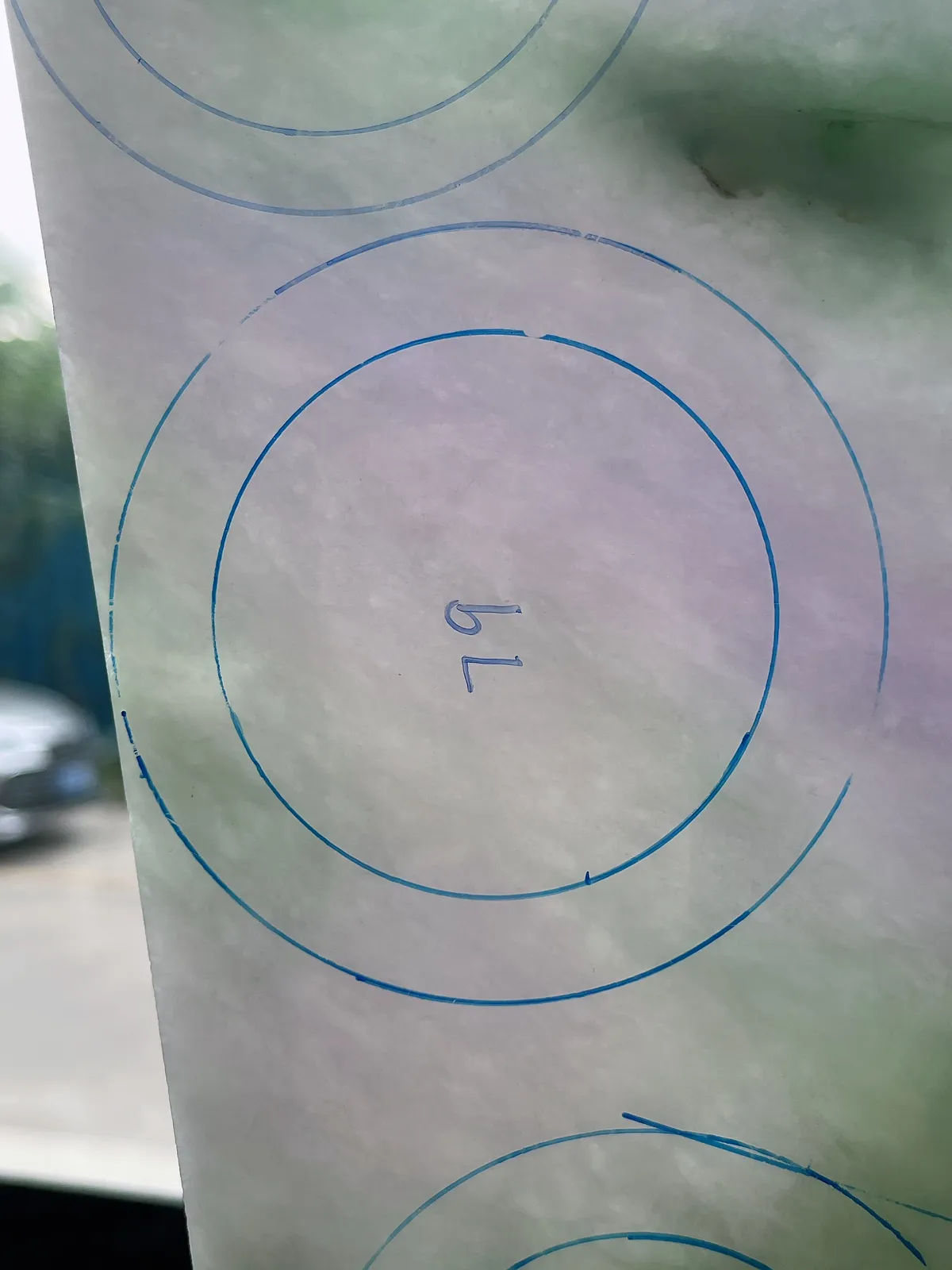 翡翠板料,⭕️正圈最大做63,圆条最大做59