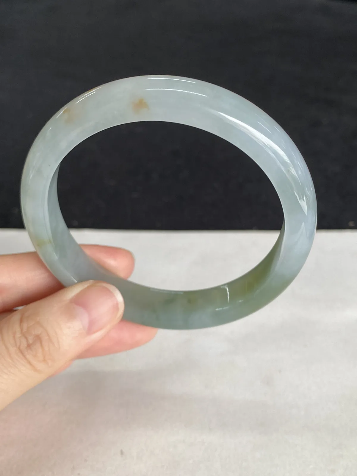 正圈57圈口，翡翠手镯