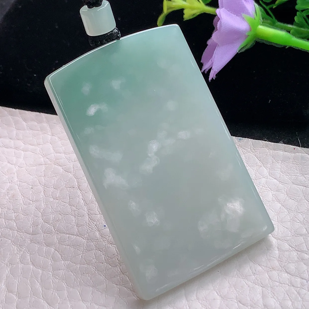 mut自然光56*35.5*5.8天然缅甸翡翠马到功成 生肖马玉吊坠 玉挂件