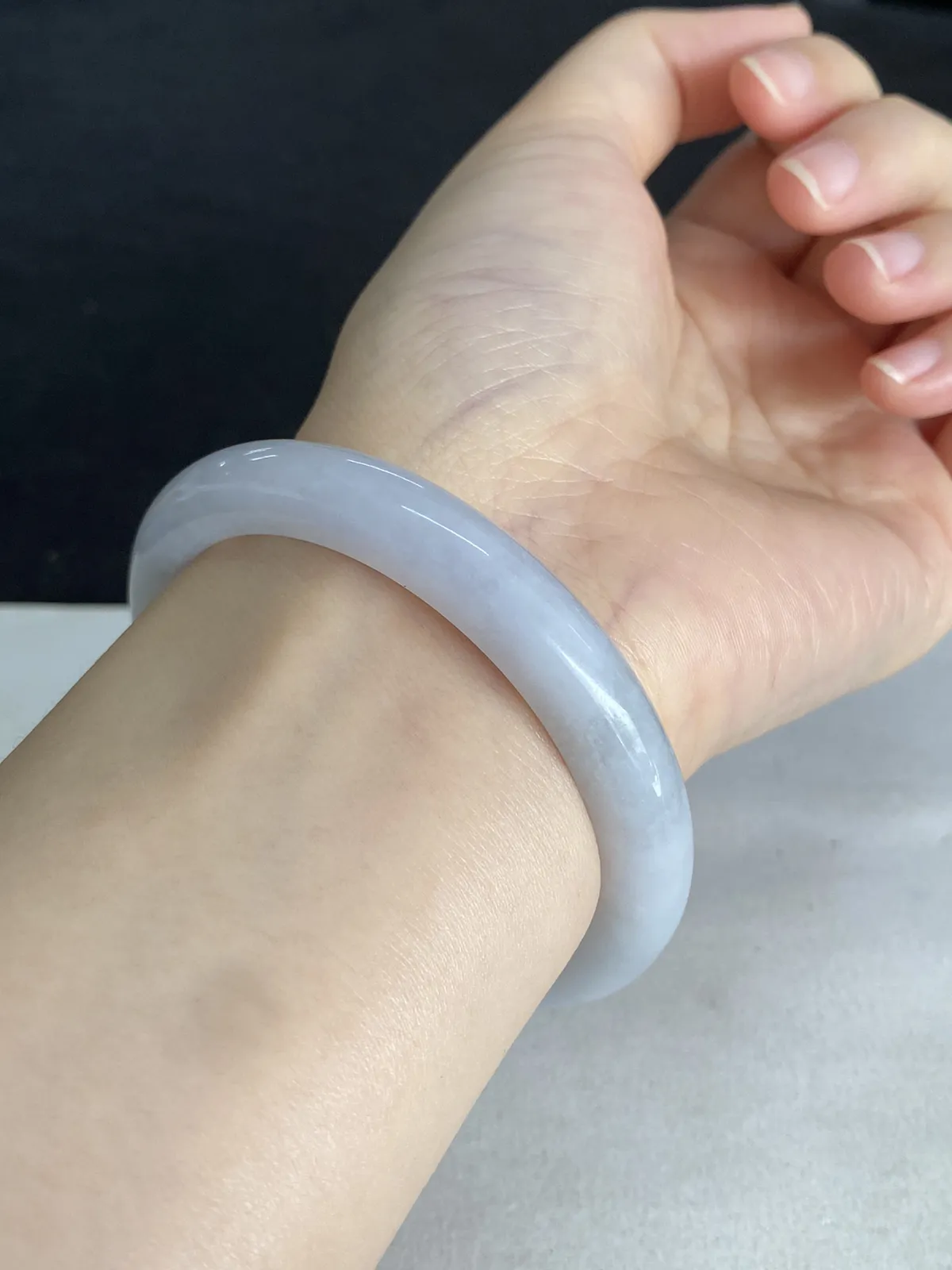 正圈55圈口，翡翠手镯