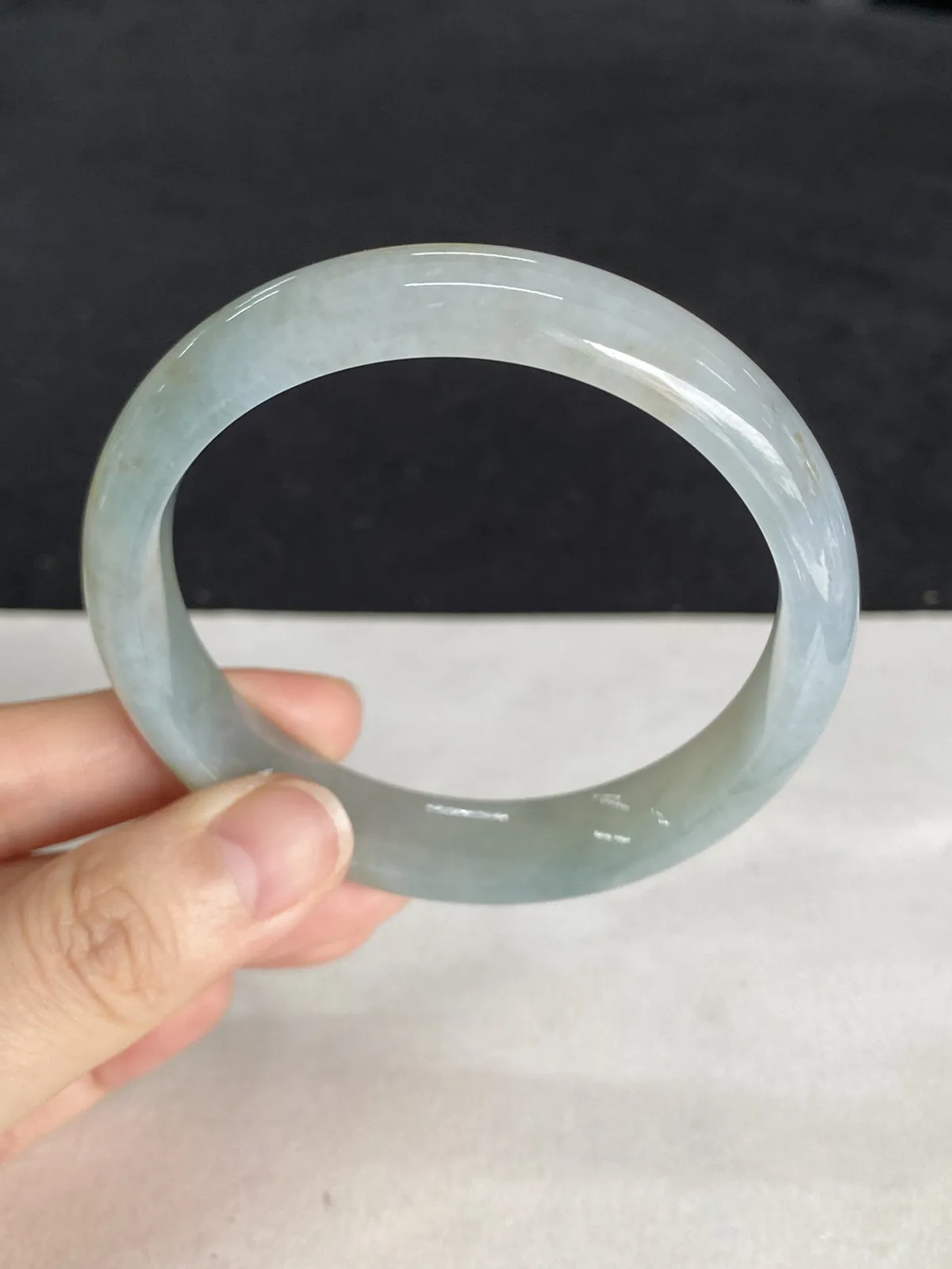 正圈55.7圈口，翡翠手镯