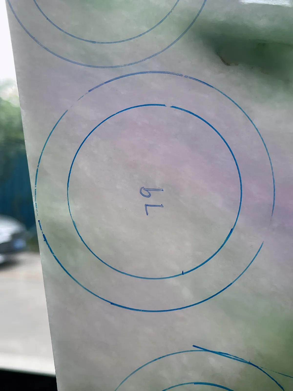 翡翠板料，⭕️正圈最大做63，圆条最大做59