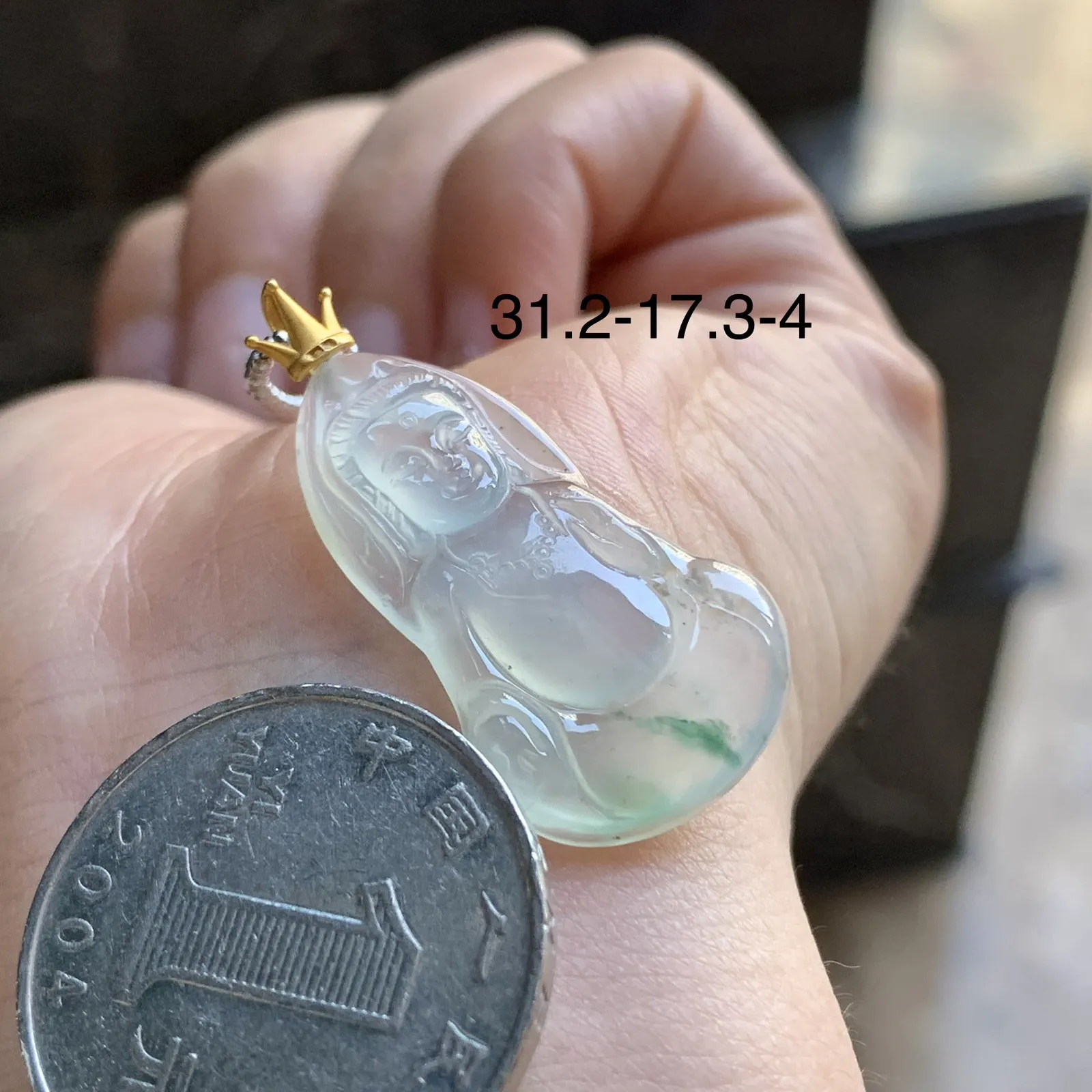 金扣飘花观音^_^精致