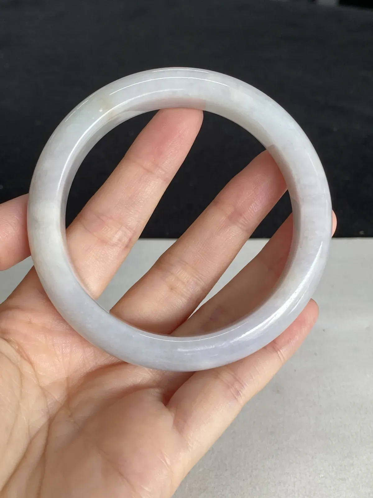 正圈58.2圈口，翡翠手镯