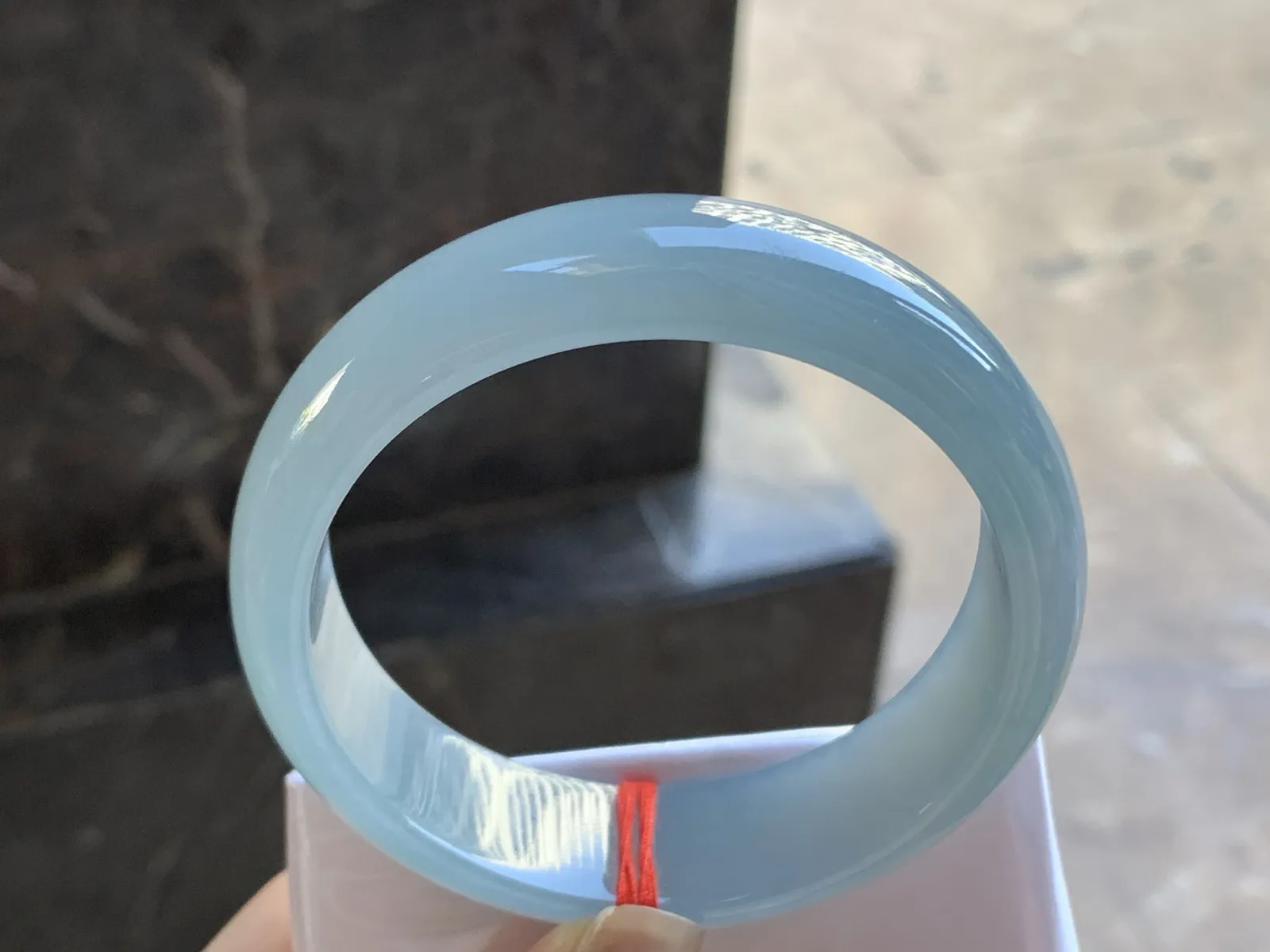 59-17.3-7.7

冰蓝宽版手镯^_^颜色好看清新