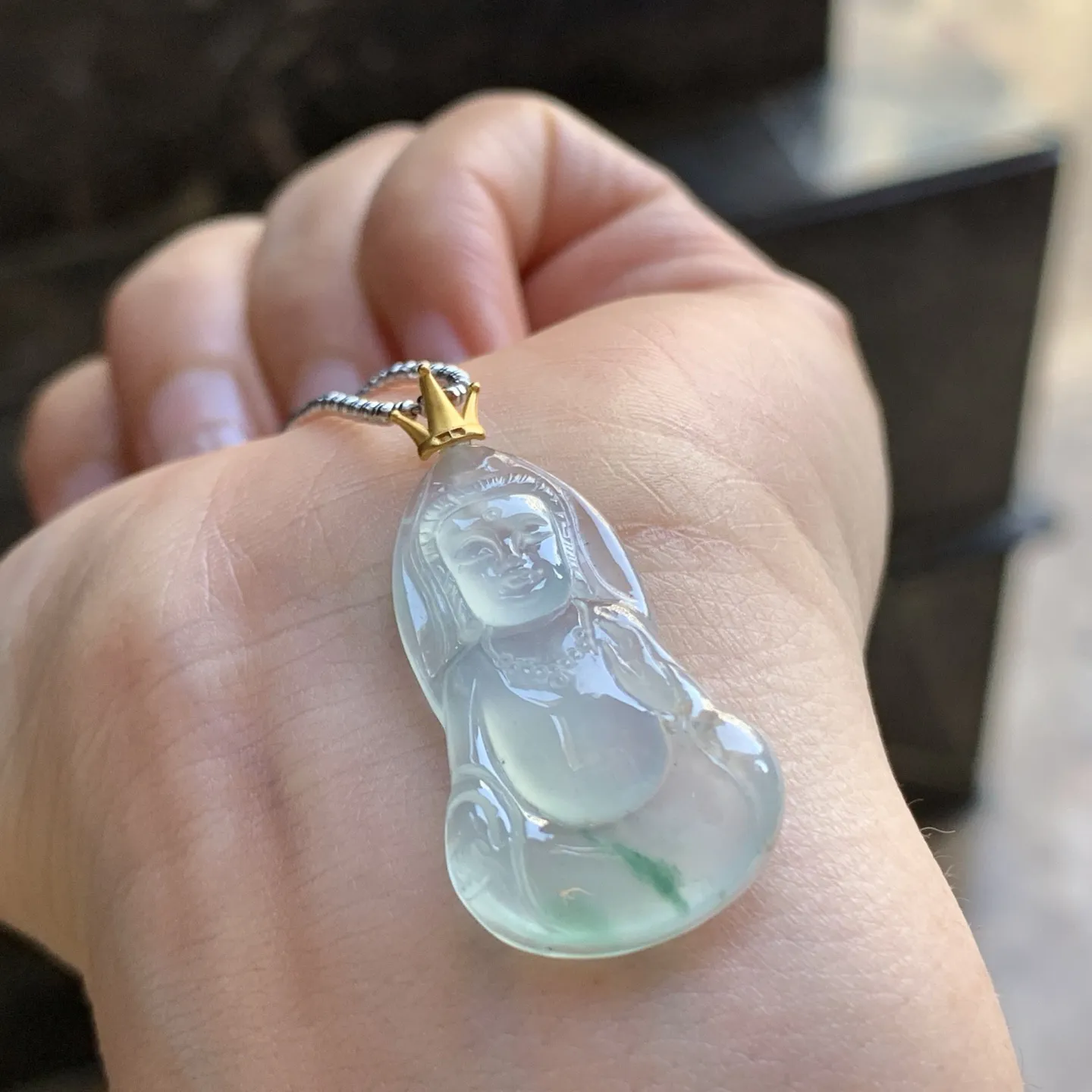 金扣飘花观音^_^精致