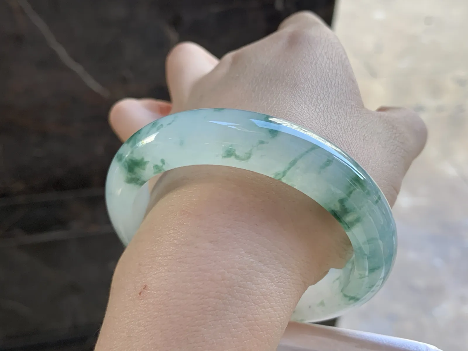 55-13.3-8.8

飘花手镯^_^清新冰透