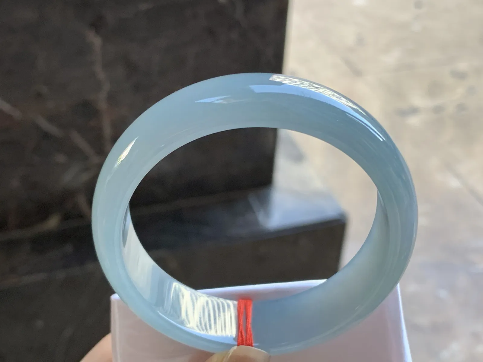 59-17.3-7.7

冰蓝宽版手镯^_^颜色好看清新