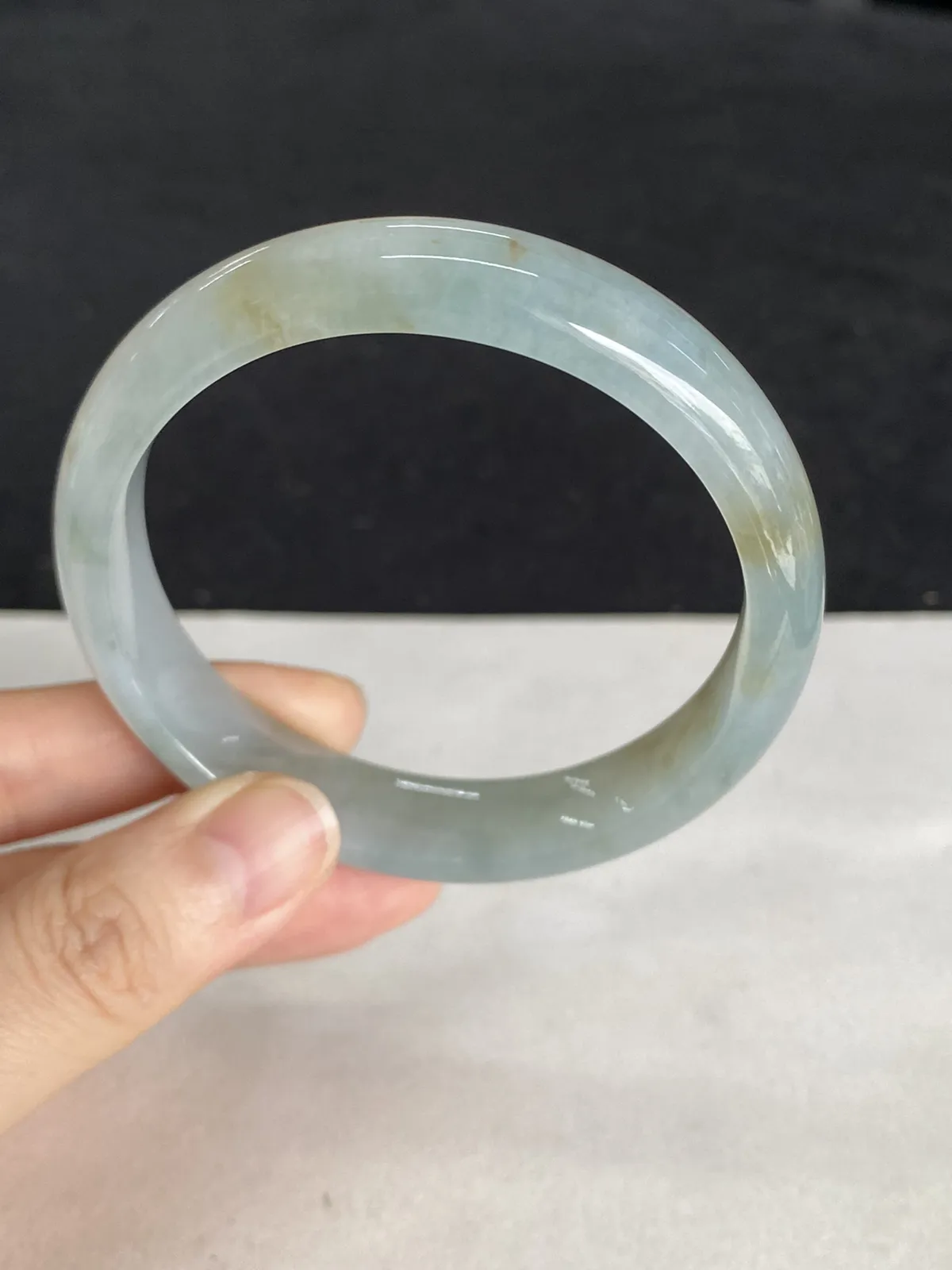 正圈55.7圈口，翡翠手镯