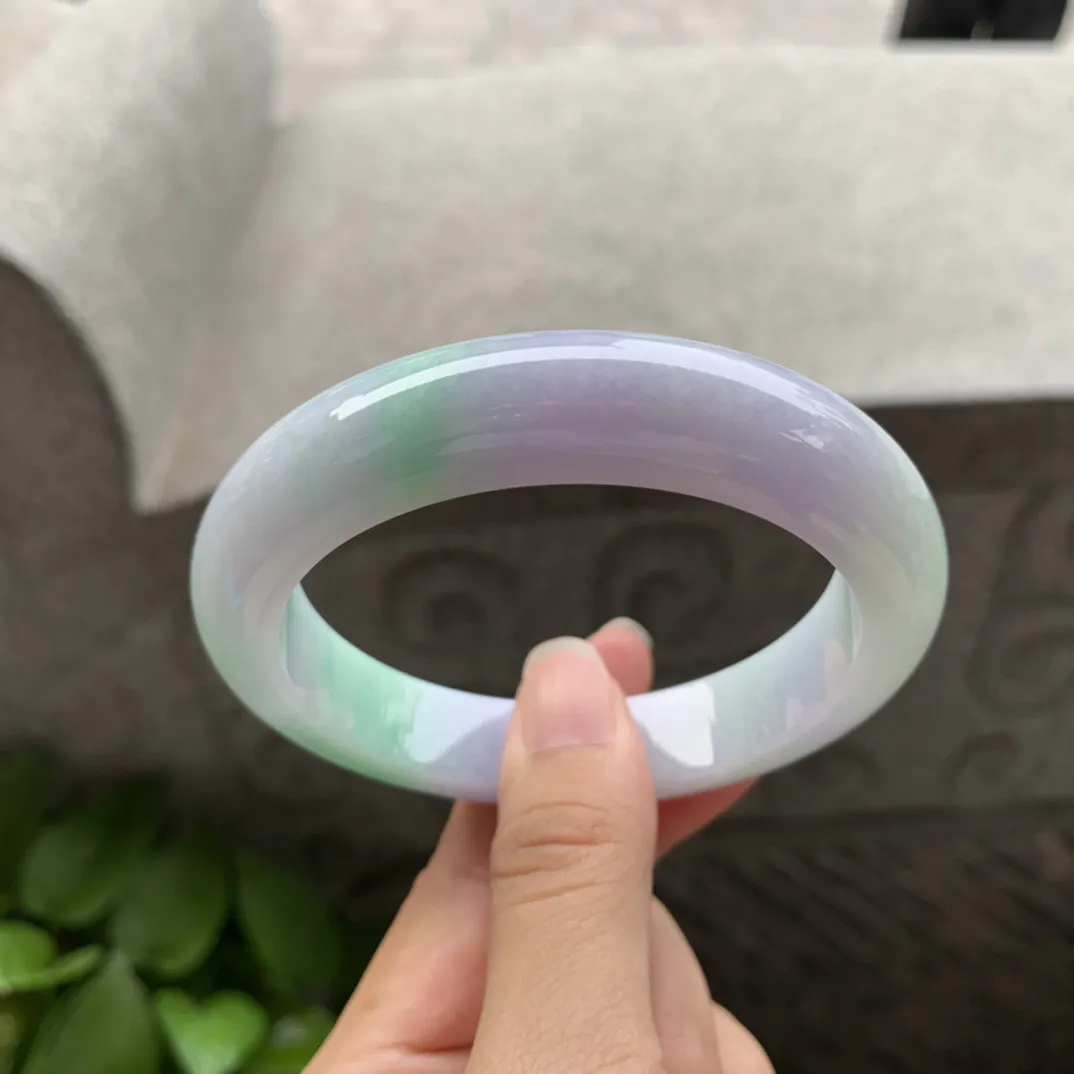 大圈口 58.9-12.9-9.3【春彩正圈手镯】正圈58 59可戴