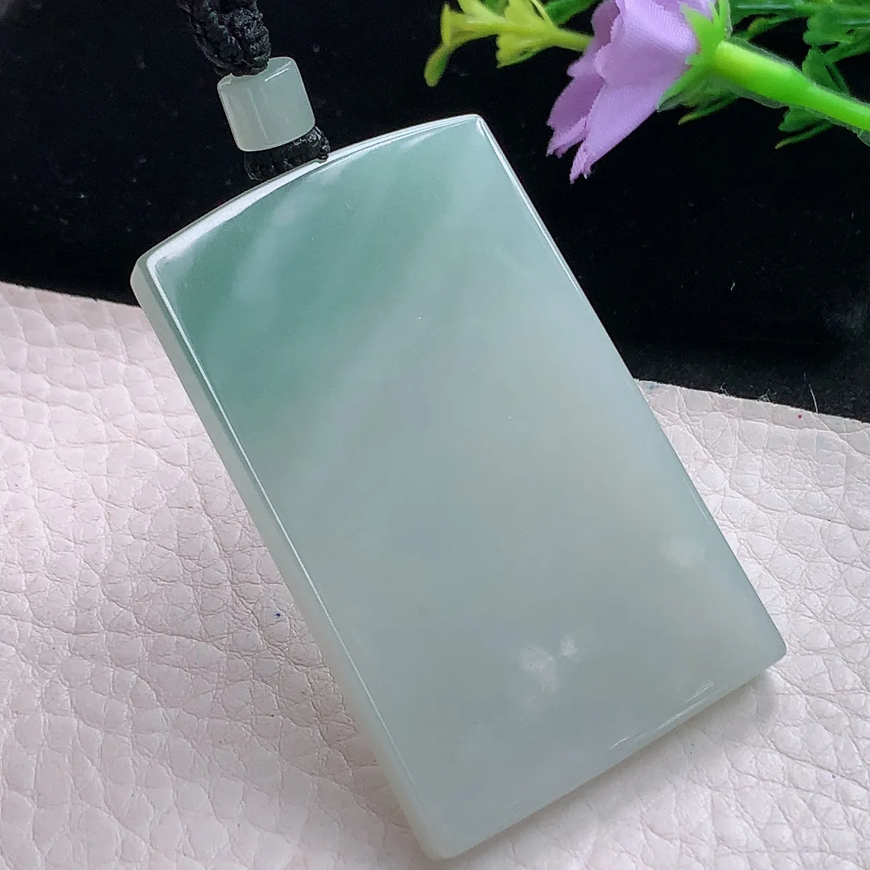 mut自然光56*35.5*5.8天然缅甸翡翠马到功成 生肖马玉吊坠 玉挂件