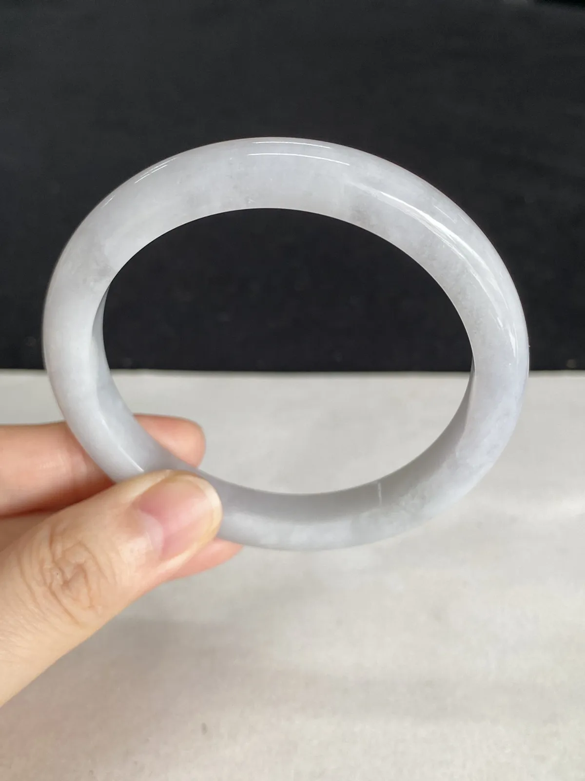 正圈55圈口，翡翠手镯