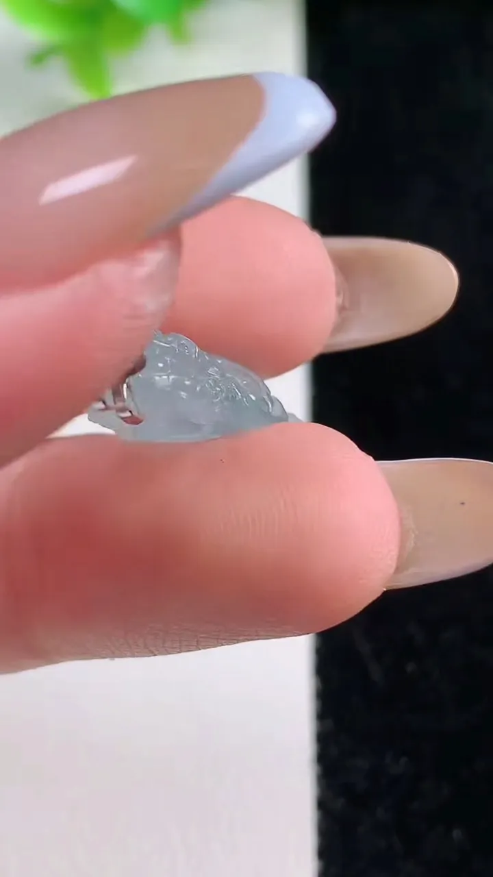 天然A货翡翠龙龟吊坠，尺寸20.8-11.2-6，重量:2.20g
11月6日