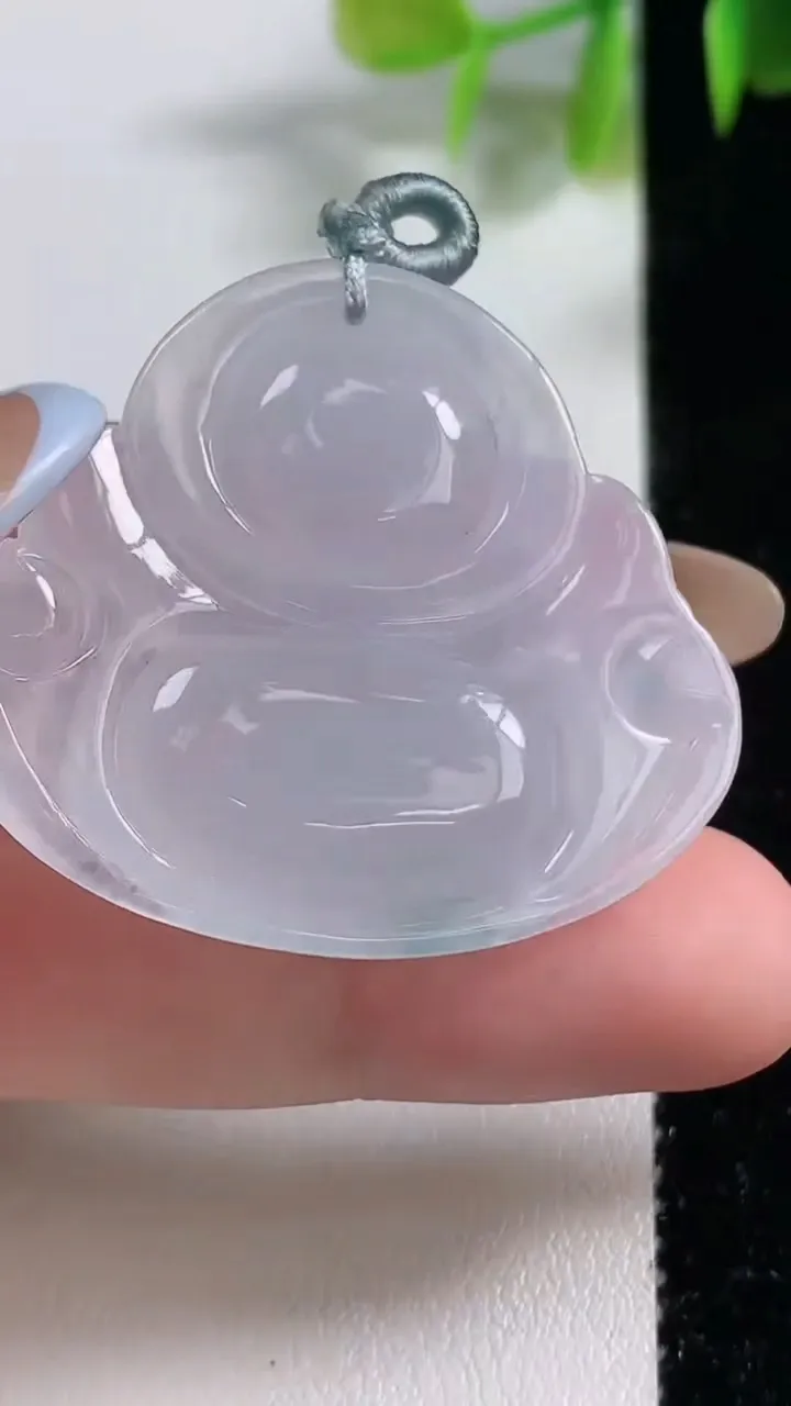 天然A货翡翠佛公吊坠，尺寸34-38.7-6.3，重量:11.48g
11月10日